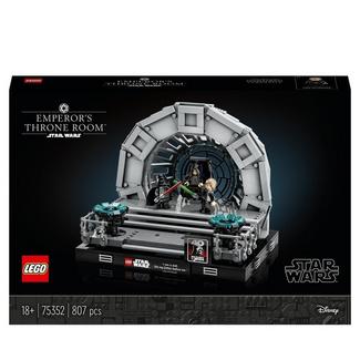 LEGO Star Wars Diorama da Sala do Trono do Imperador – Set de construção com peças para exibição
