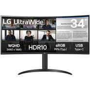 Monitor LG 34WR55QK-B 34" LED VA UltraWide QHD 100Hz Curvo
