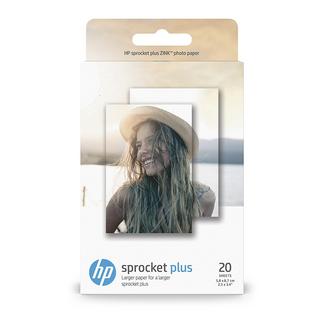 Papel Fotográfico HP Sprocket Plus ZINK 5.8 x 8.7 cm, 20 folhas