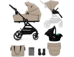 Carrinho KINDERKRAFT de Bebé Universal Yoxi 3 em 1 (Bege)