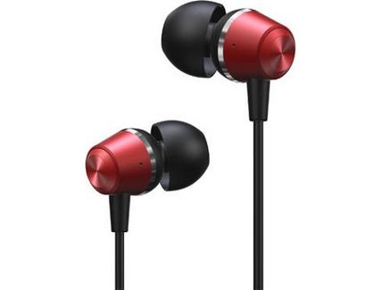 Auriculares PIONEER SE-QL2T-R (Auriculares In Ear – Microfone – Vermelho)