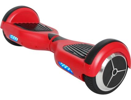 Hoverboard SKATEFLASH 6,5” Vermelho + Bolsa