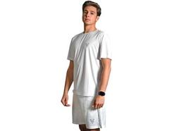 T-shirt de Homem VOLT PADEL Performance Branco para Padel (Tamanho: S)