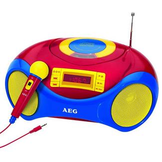 Leitor de CDs portátil karaoke AEG SR 4363