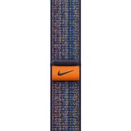 Bracelete Apple Desportiva Loop Nike AppleWatch 45 mm – Game Royal e Naranja