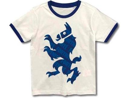 T-Shirt FORTNITE Blue Lama para 10 Anos