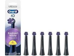 Recarga para Escovas de Dente ORAL-B IO Radiant White (6 Unidades – Preto)