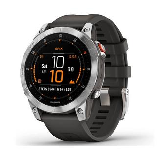 Relógio Desportivo GARMIN Fenix Epix (Bluetooth – Até 16 dias de autonomia – Cinzento)