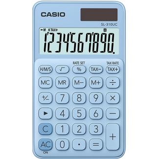 Casio SL-310UC-LB Bolso Calculadora básica Azul calculadora
