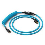 Cabo Coiled Glorious USB-C para USB-A , 1,37m – Electric Blue