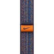 Bracelete Apple Desportiva Loop Nike AppleWatch 41 mm – Game Royal e Laranja