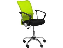 Cadeira de Escritório Operativa PIQUERAS Y CRESPO Cardenete Verde e Preto (Malha e Tecido)
