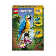 LEGO Papagaio Exótico – Brinquedo de construção com modelos de papagaio peixe e sapo (253 peças)