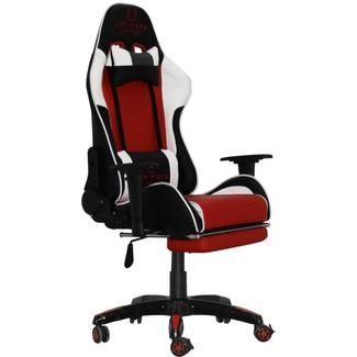 Cadeira Ultimate Gaming Orion – Preto Vermelho e Branco
