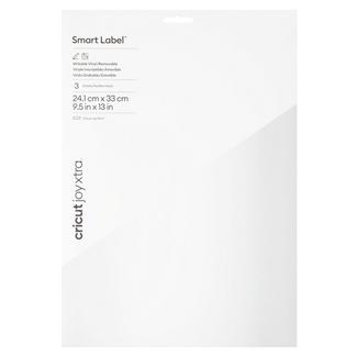 Cricut Smart Label 3-Sheet Removable Removable Vinyl para Joy Xtra