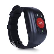 Leotec Senior Smart Band 4G Pulseira Inteligente com GPS e Botão SOS Preta/Vermelha