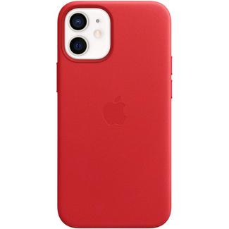 Capa Apple iPhone 12/Pro mini MagSafe Couro – (Product) Red Vermelho