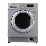Máquina de Lavar e Secar Roupa Encastrável Infiniton WSD-B684 Carga Frontal de 8/6 Kg e de 1400 rpm – Prata