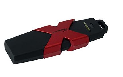 Kingston HyperX 128GB USB 3.1/USB 3.0 Preto, Vermelho