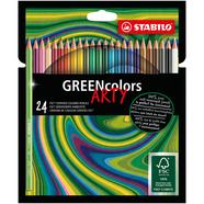 Estojo ARTY de 24 Lápis de Cor com Certificado FSC GREENcolors – Multicolor