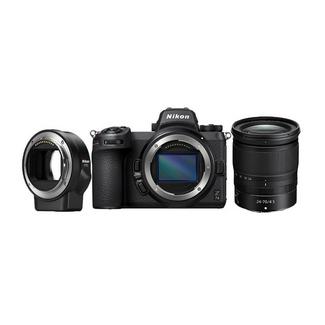 Câmara Nikon Z7 II + Objectiva Z 24-70mm f/4 S + Adaptador FTZ – Preto