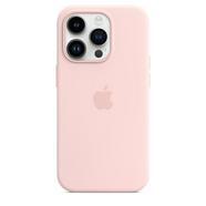 Capa de Silicone com MagSafe para iPhone 14 Pro – Chalk Pink