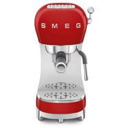 Máquina de Café Expresso Smeg Anni 50 ECF02RDEU de 1350 W e de 15 bar – Vermelho Polido