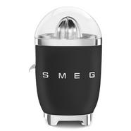 Espremedor de Citrinos Smeg Anni 50 Pressão Manual e de 70 W Preto mate