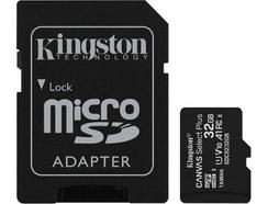 Pack 2 Cartões de Memória KINGSTTON 32GB MicroSD Canvas Select Plus 100R A1 C10 + Adaptador