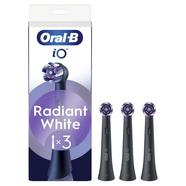 Recarga Escovas Dentes IO Radiant Preto (3 unidades)