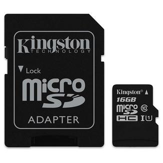 Kingston Canvas Select 80R UHS-I microSDHC 16GB CL10