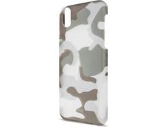Capa ARTWIZZ Camouflage iPhone X, XS Cinza