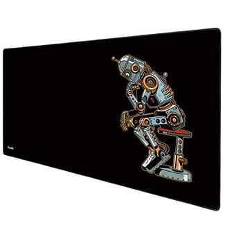 Tapete Anpollo Gaming Mouse Mat XXL 900x400x3mm Black Roboter