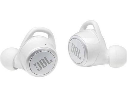 Auriculares Bluetooth True Wireless JBL Live 300 (In Ear – Branco)