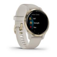 Relógio Desportivo GARMIN Venu 2S (Bluetooth – 10 dias de autonomia – Bege)