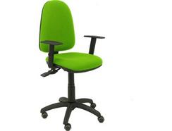 Cadeira de Escritório Operativa PIQUERAS Y CRESPO Ayna Verde Pistacho (braços reguláveis – Tecido – Rodas Parquet)