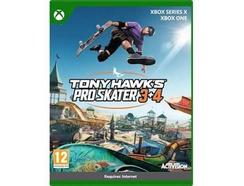 Jogo Xbox Série X Tony Hawk’s Pro Skater 3+4