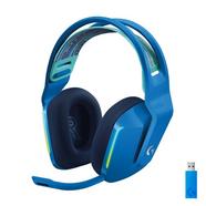 Auscultadores Gaming Bluetooth LOGITECH G733 (Over Ear – Microfone – Azul)
