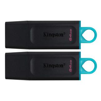 Pen USB KINGSTON DataTraveler Exodia 2x (64 GB – USB 3.2 – Preto)