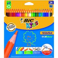 Caixa 24 Lápis Bic Kids Evolution Bic