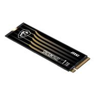 MSI Spatium M482 SSD 1TB M.2 PCIe 4.0 7200MB/s Phison E27T com Encriptação de Hardware