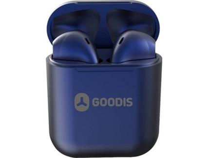 Auriculares Bluetooth True Wireless GOODIS BT (In Ear – Azul Obscuro)