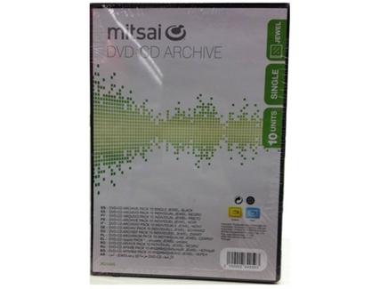 Arquivo DVD MITSAI 10 Jewel Preto