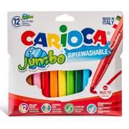 Marcadores Jumbo 12 colores Carioca