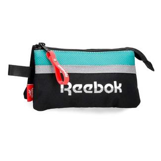 Estojo de três compartimentos Andover Reebok Preto