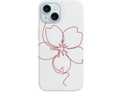 Capa SBS Whtflower Oppo A58 (Branco)