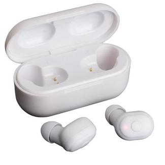 Auriculares Bluetooth True Wireless FONESTAR Twins-2 (In Ear – Microfone – Branco)