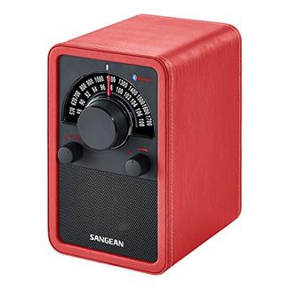 Rádio Sangean Retro com Bluetooth – Vermelho