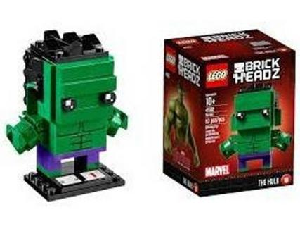 LEGO Brick Headz – The Hulk (Idade Mínima: 12 – 93 Peças)