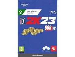 Cartão Xbox Series X PGA Tour 2K23 600 VC Pack (Formato Digital)